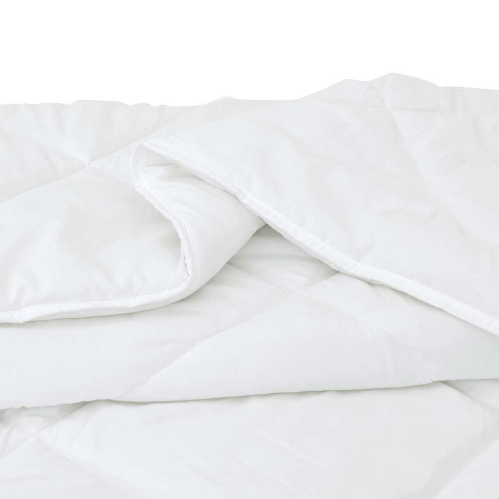Duvet mit Kissen mit Kissen 3 pcs Weiß Mikrofaser